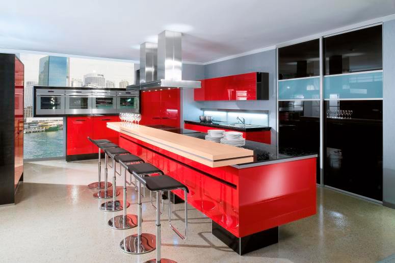 Cuisines_Bains_Vaunage_Plomberie_Electricite_Conception_Cuisiniste_Nimes_Montpellier_34_laque_brillant_025